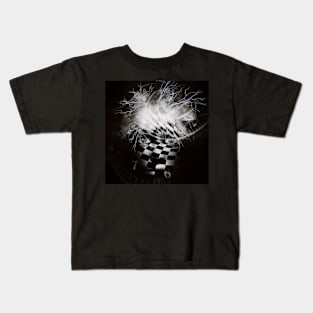 Mystic mask with time spirals Kids T-Shirt